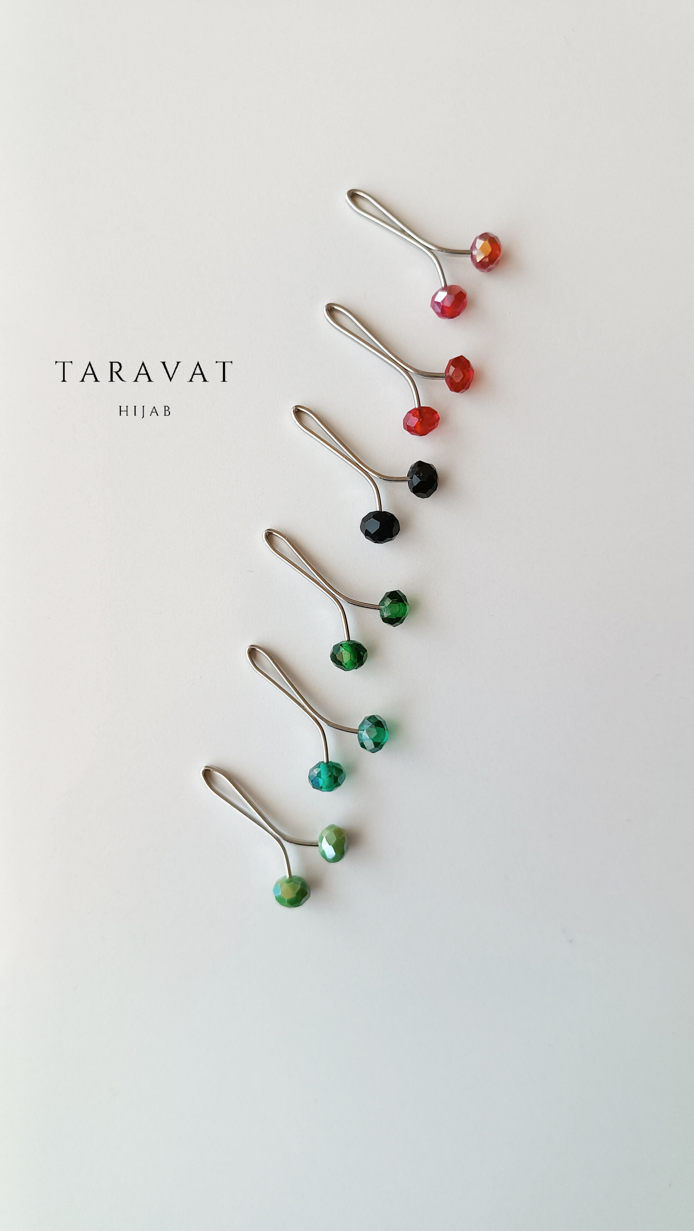 گیره روسری کریستالی دینا